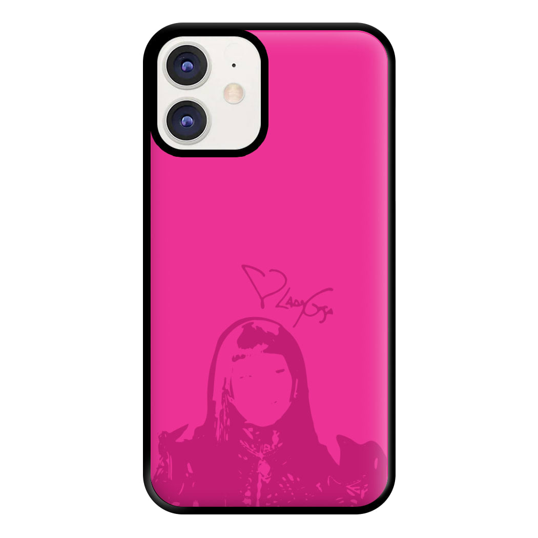 Pink Gaga Silhouette  iPhone 11 Case