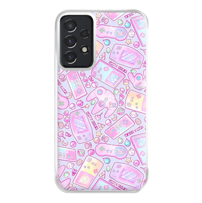 Power Up, Gaming Pattern Phone Case