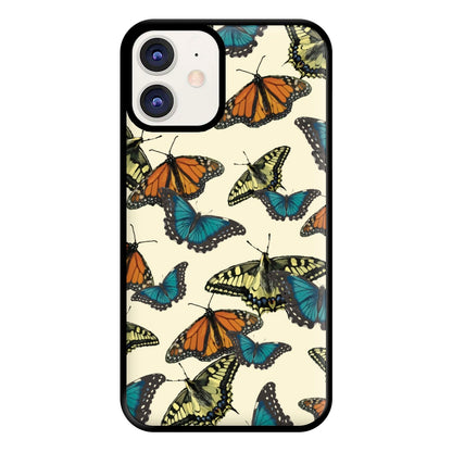 Butterfly Assortment Pattern iPhone 12 / 12 Pro Case