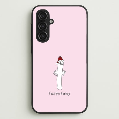 Festive Feeling Wiggly Moom Galaxy S23FE Case