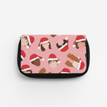 Christmas Stranger Crew Pattern Pencil Case