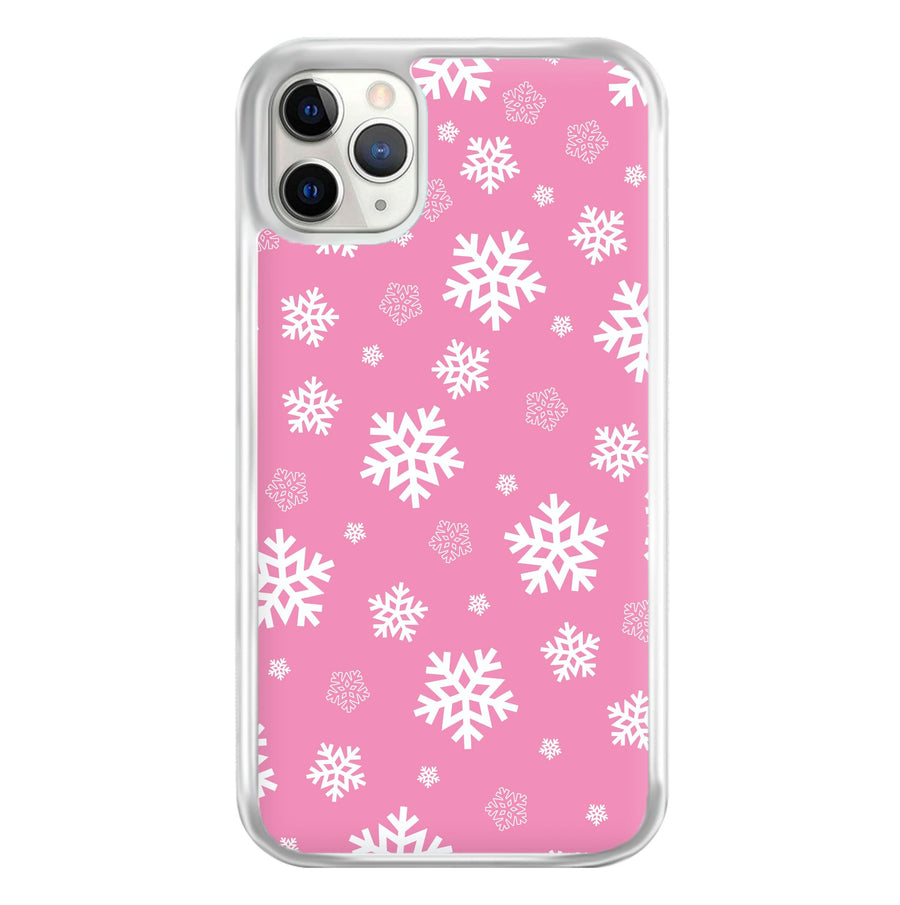 Snow Pink Pattern Phone Case