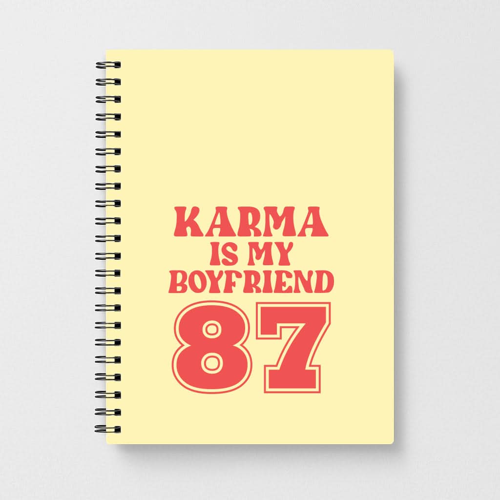 Karma Is My Boyfriend Notebook