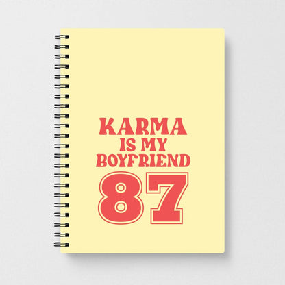 Karma Is My Boyfriend Notebook