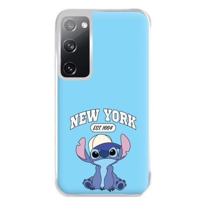 New York Blue Alien Galaxy S20 Case