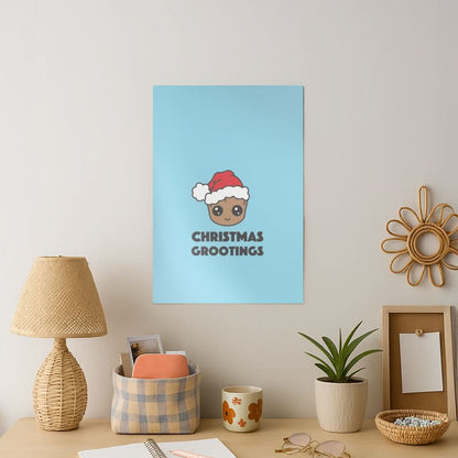 Christmas Grootings  Art Print
