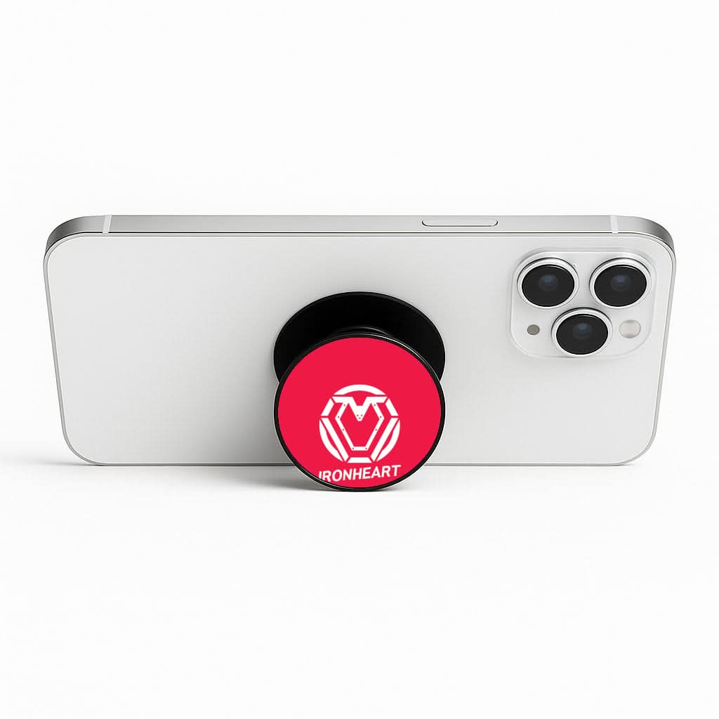 Metal Heart Symbol Phone Stand