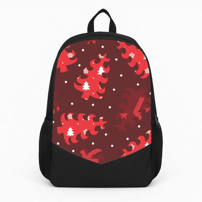 Wrapping Paper Christmas Tree Pattern Backpack
