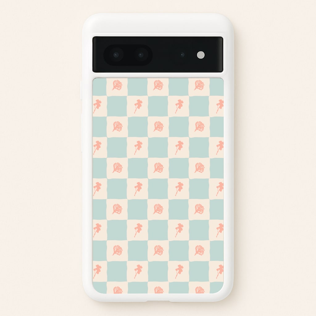 Patchwork Floral Pattern Google Pixel 7 Case