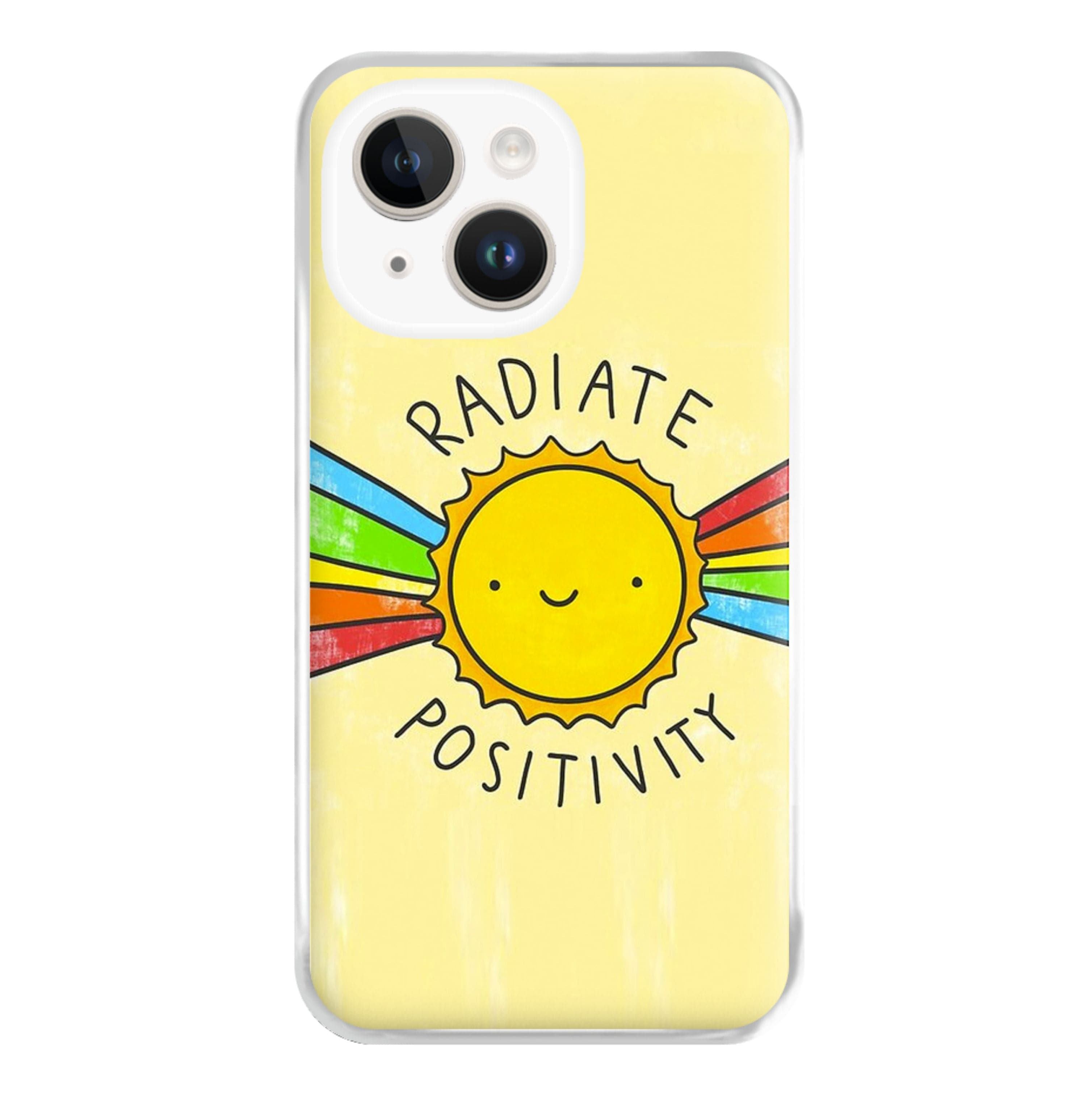 Radiate Positivity Sunshine - Positivity Phone Case