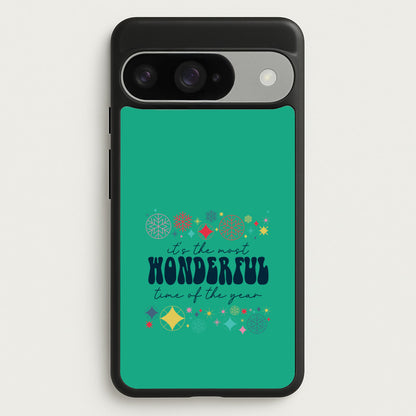 The Most Wonderful Time Of The Year Geometric Google Pixel 10 / 10 Pro Case
