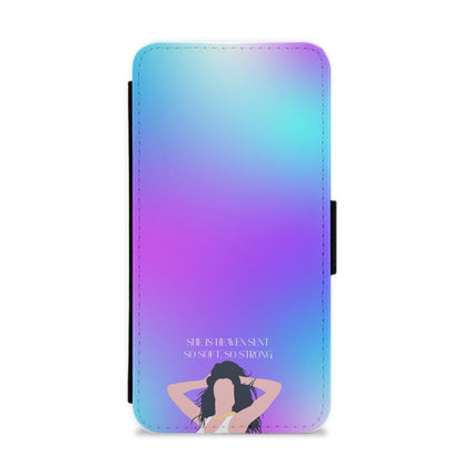 She Is Heaven Sent - Katy Perry Flip / Wallet Phone Case