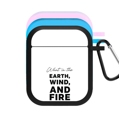 What In The Earth, Wind And Fire AirPods Case