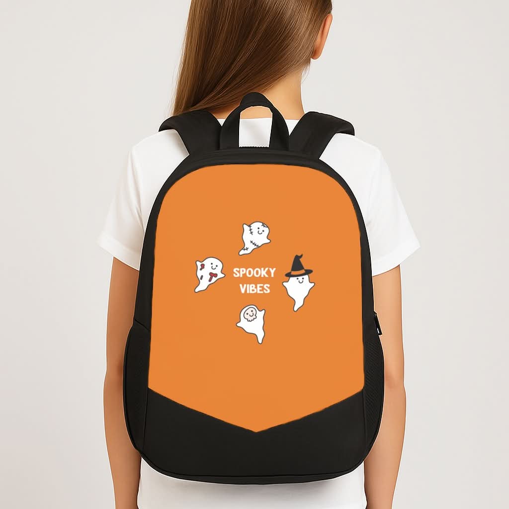 Spooky Vibes Ghosties I School Bag