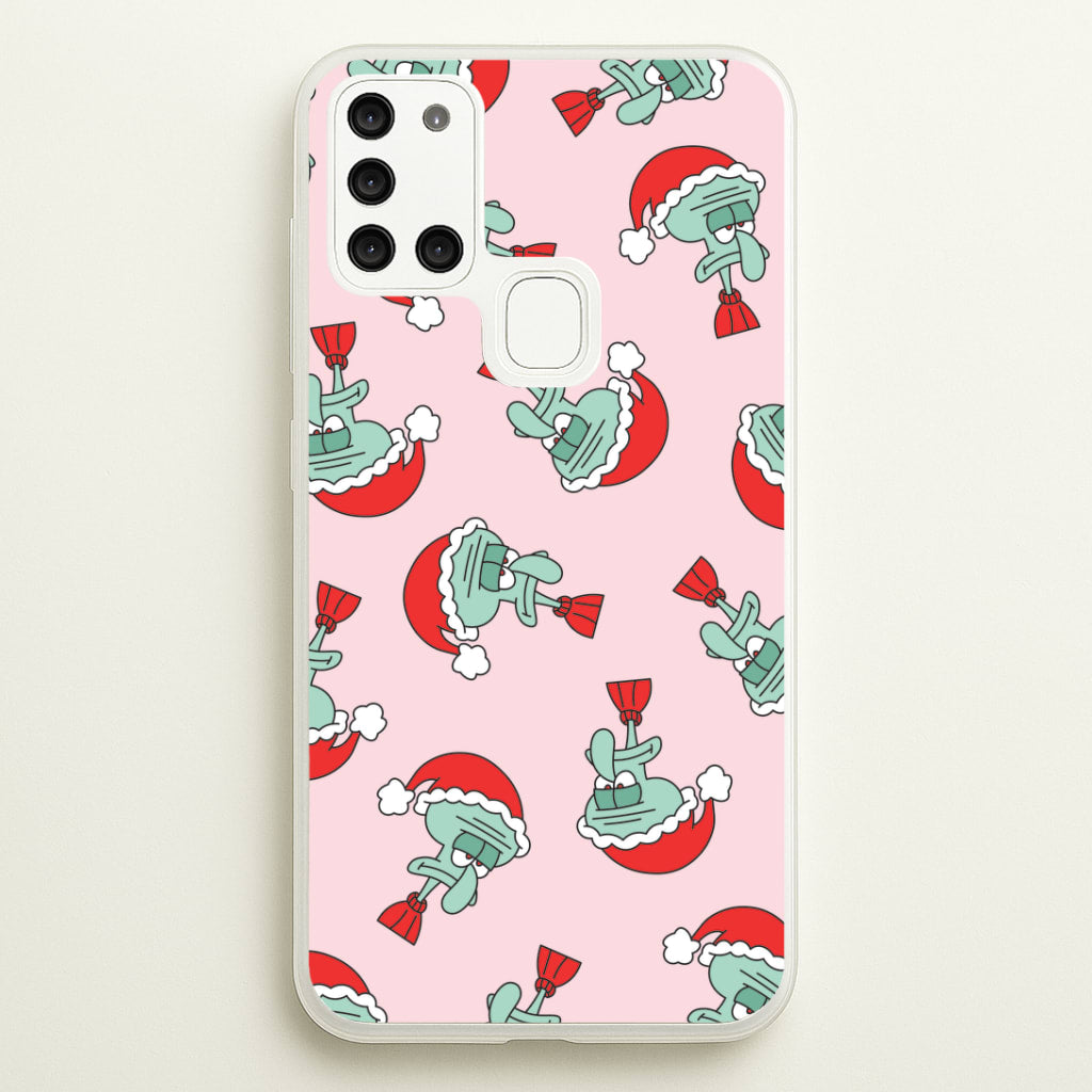 Oh Joy Cartoon Squid Pattern Galaxy A21s Case