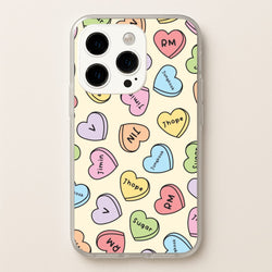 K-Pop Band Members Love Hearts Pattern iPhone 14 Pro Case