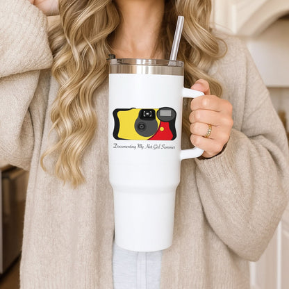 Documenting My Hot Girl Summer Camera Tumbler