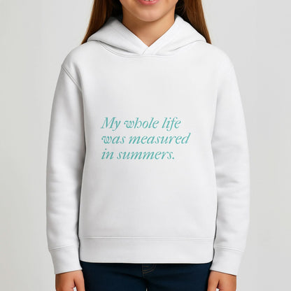 Measured In Summers Girls Hoodie