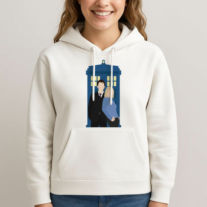 Rose And The Doc Womans Hooded Sweatshirt