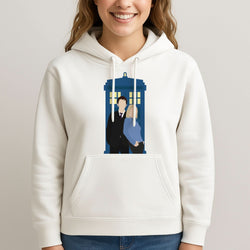 Rose And The Doc Womans Hooded Sweatshirt