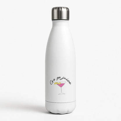 Go-Go Juice White Water Bottle