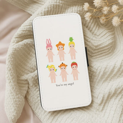 You're My Angel Leather Phone Case