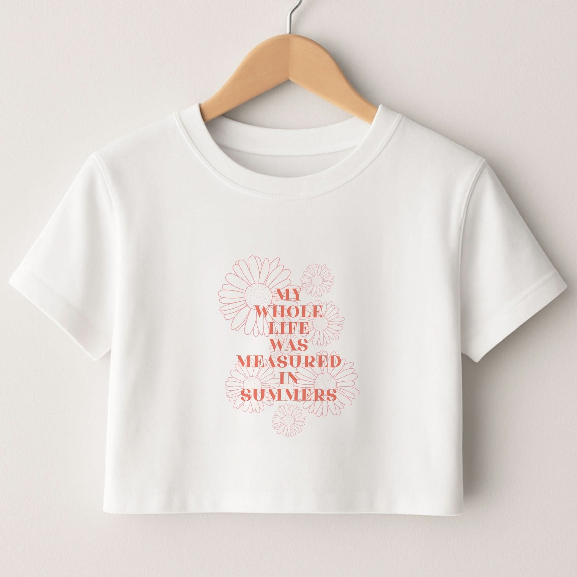 Dasies Quote Crop Top