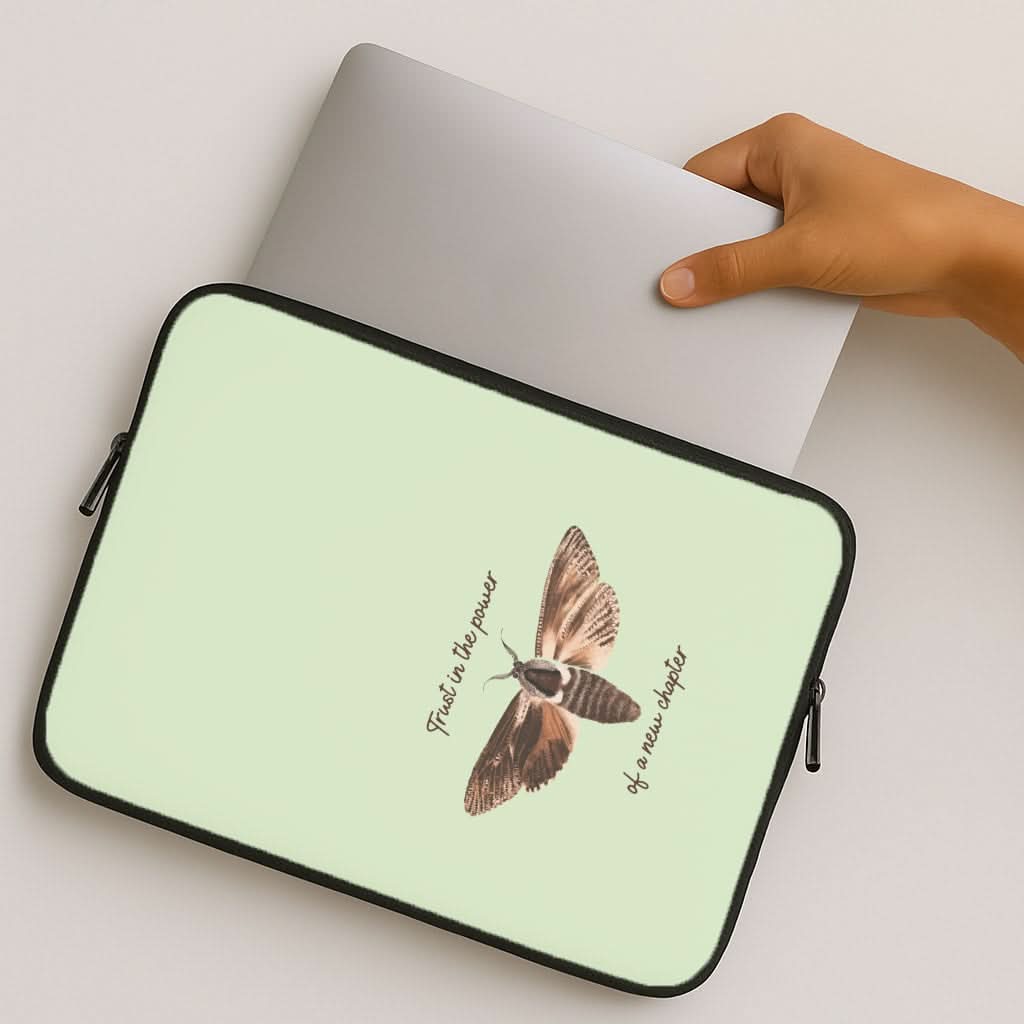 Trust In The Power Of A New Chapter MacBook Cover