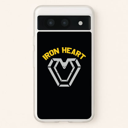 Metal Hero Heart Google Pixel 8a Case