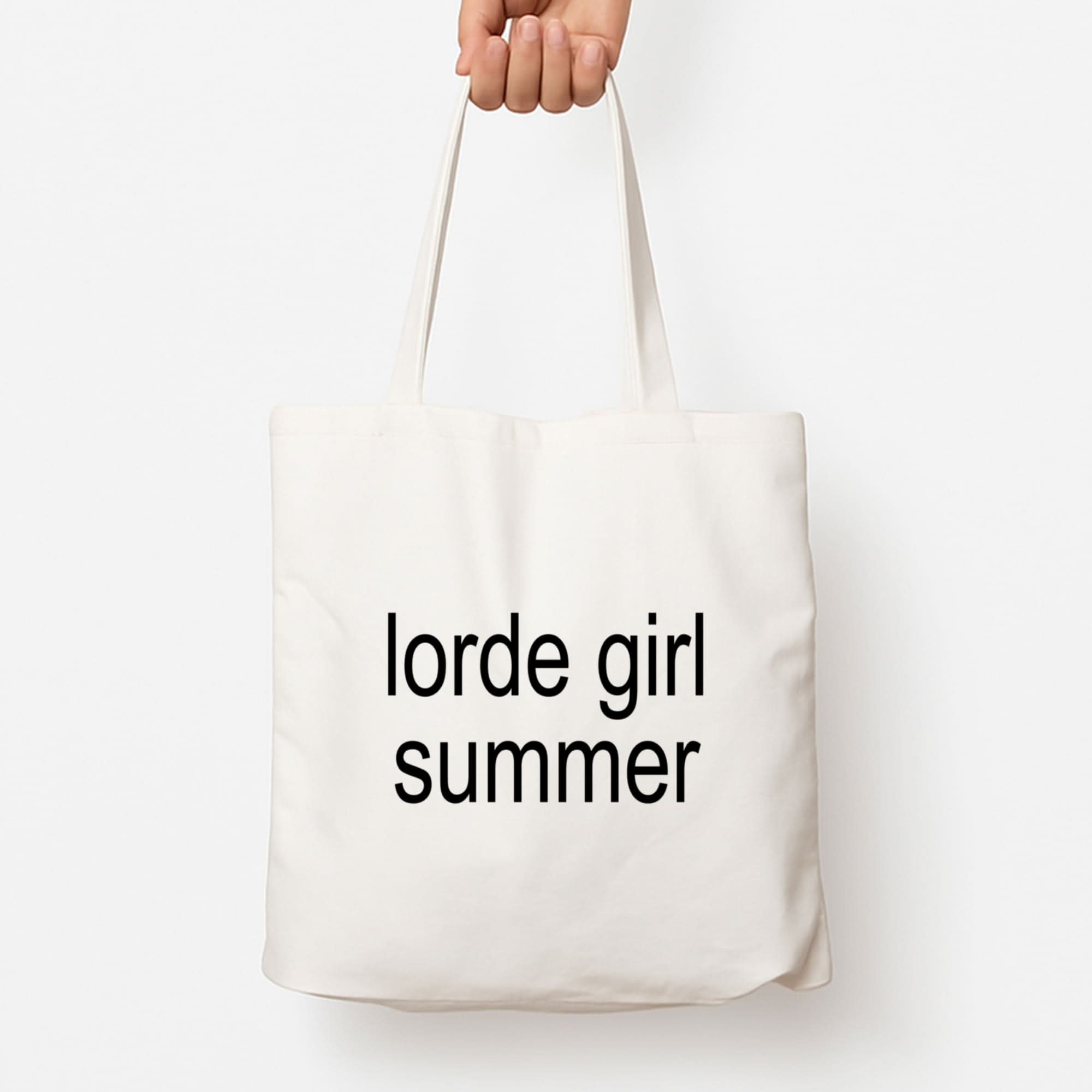 Lorde Girl Summer Tote Bag