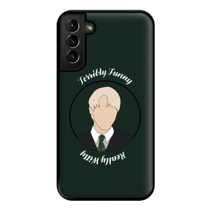 Terribly Funny, Really Witty Draco Malfoy Phone Case