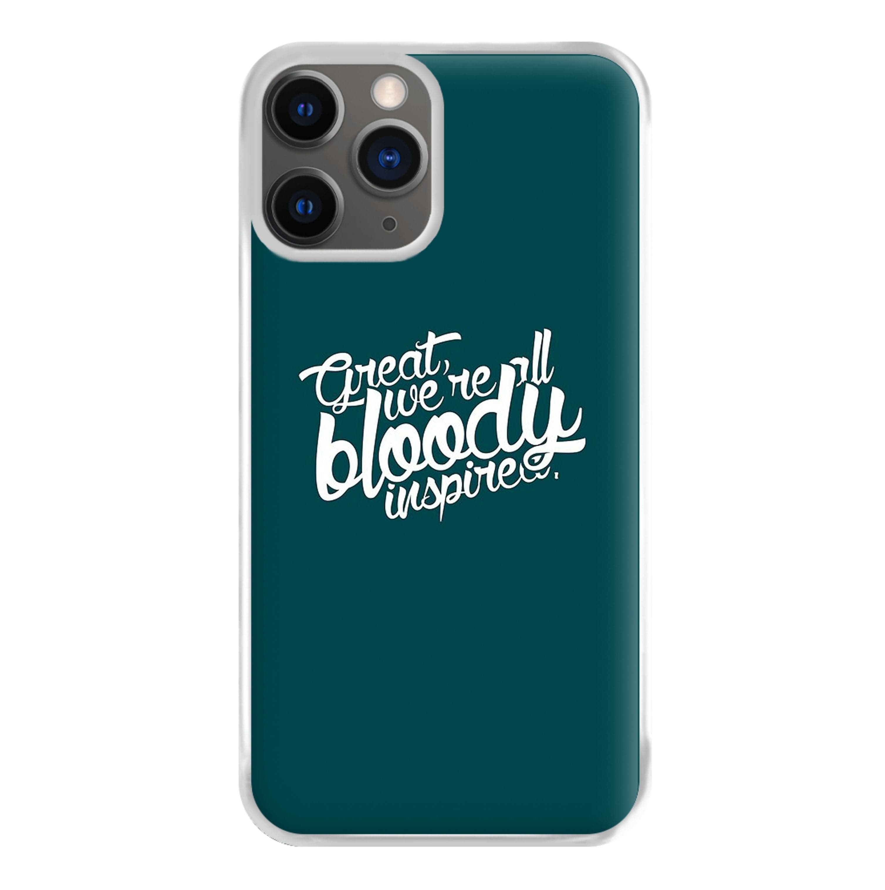 Great, We're All Bloody Inspired - Maze Phone Case