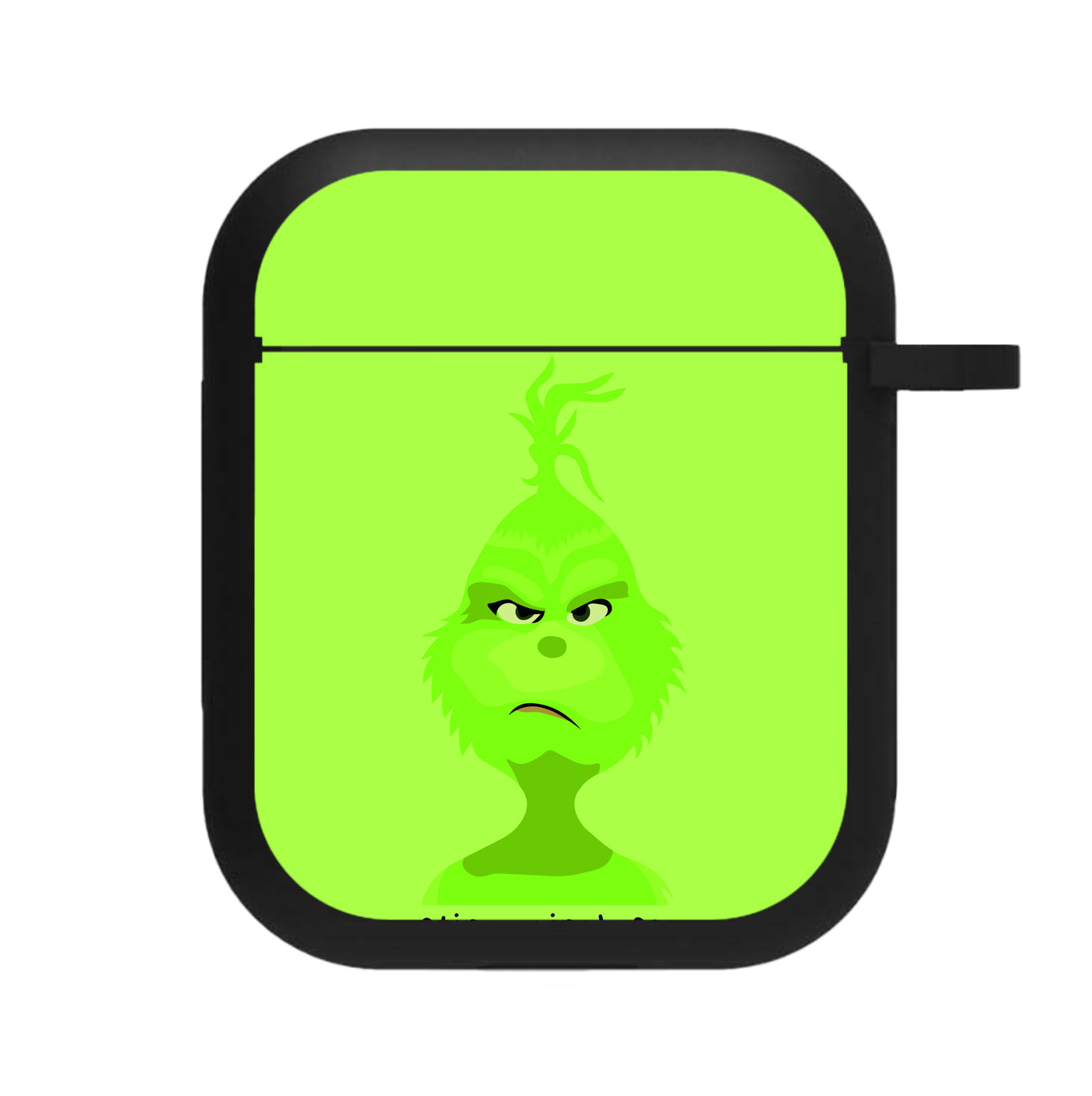 Resting Grinch Face - Grinch AirPods Case