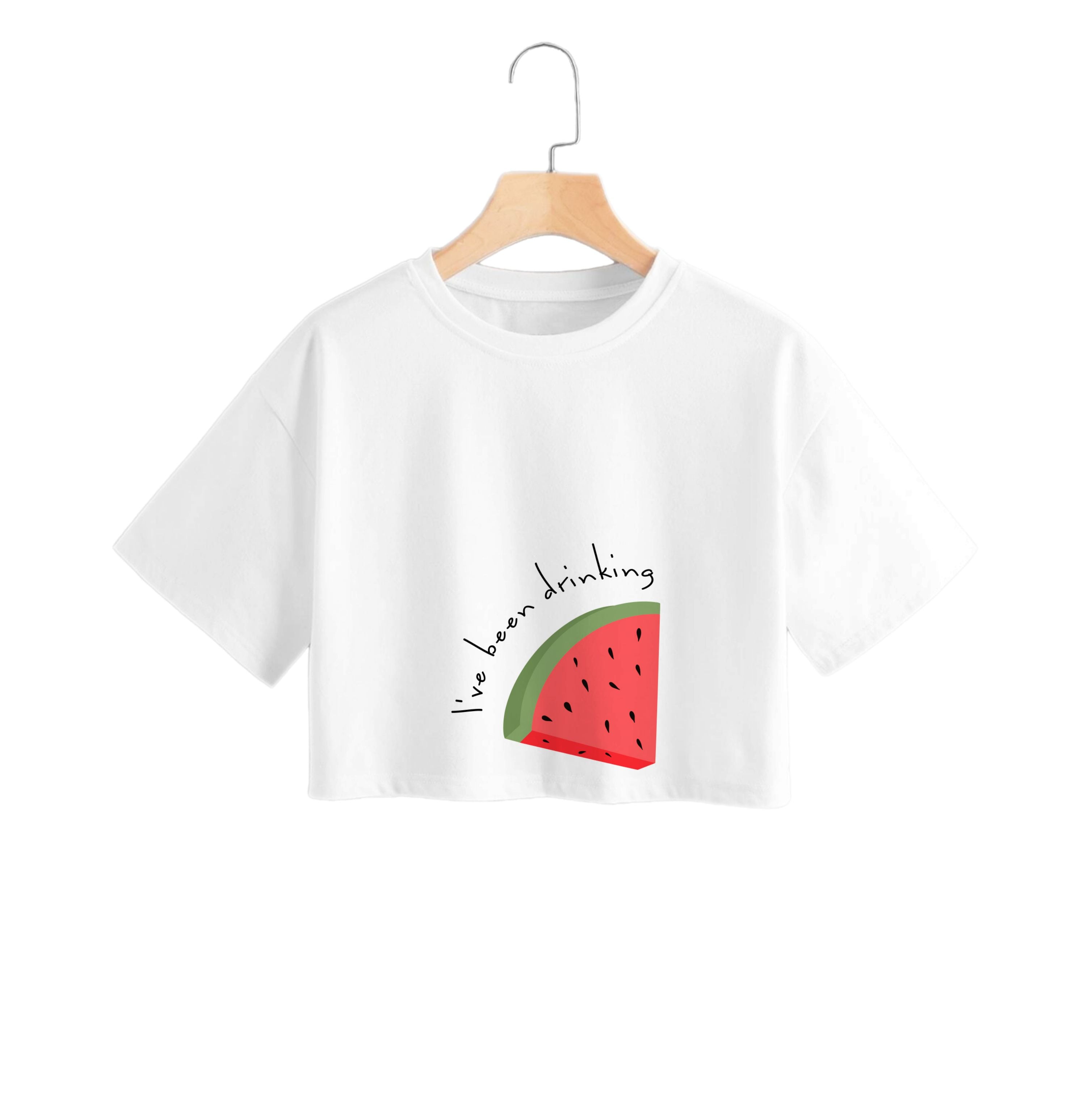 I've Been Drinkin Watermelon - Queen B Crop Top