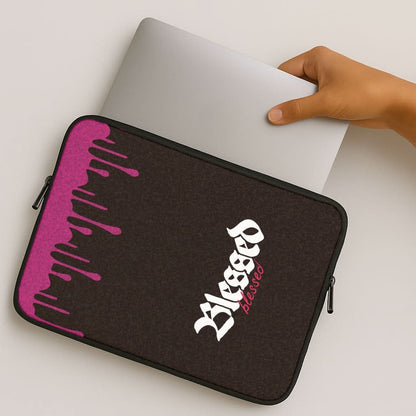 Glitter Blessed MacBook Cover