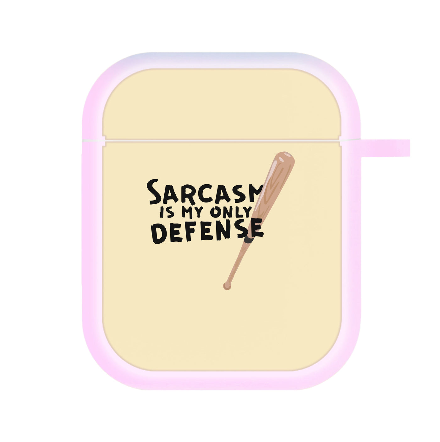 Sarcasm Is My Only Defense - Teen Wolf AirPods Case