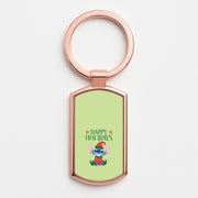 Cute Blue Alien Elf Luxury Keyring 4