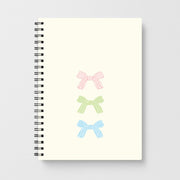 Gingham Tiered Ties Notebook 1