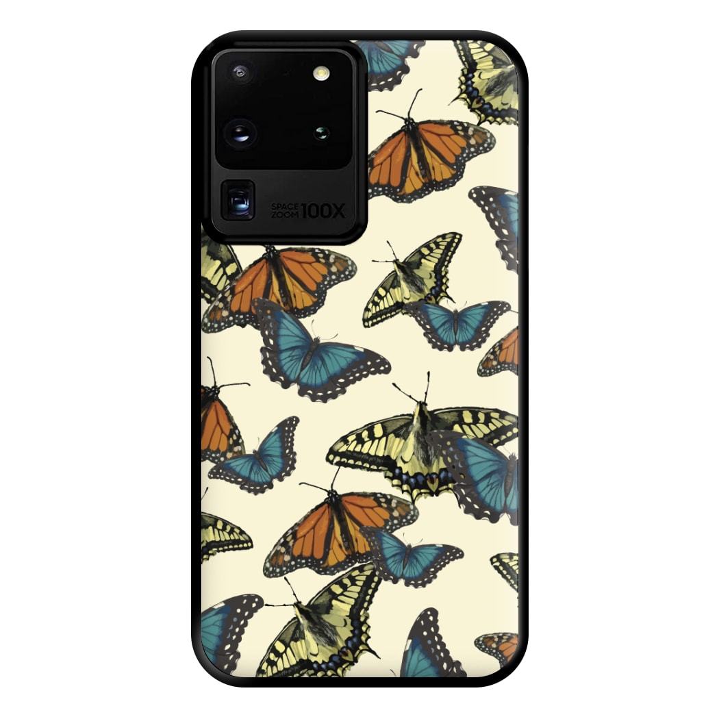 Butterfly Assortment Pattern Galaxy S20 Ultra Case