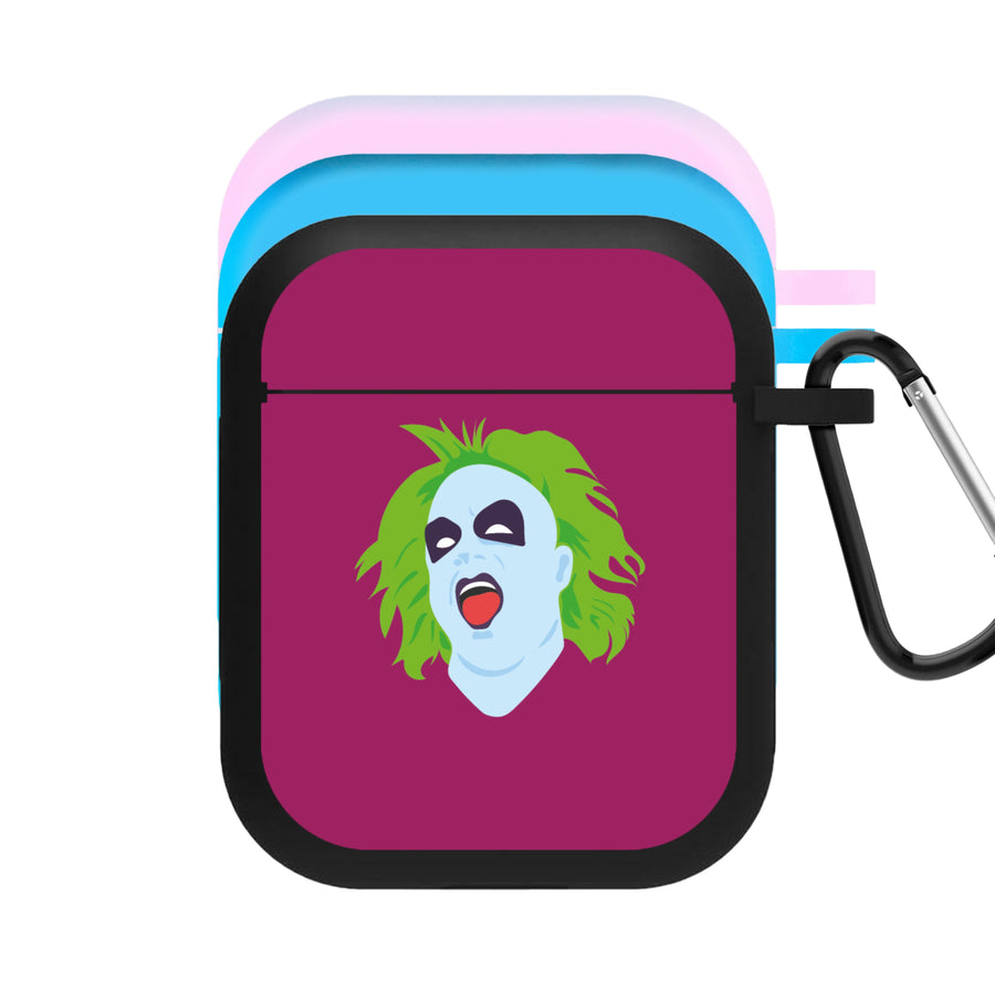 Betelgeuse Face - Beetlejuice AirPods Case