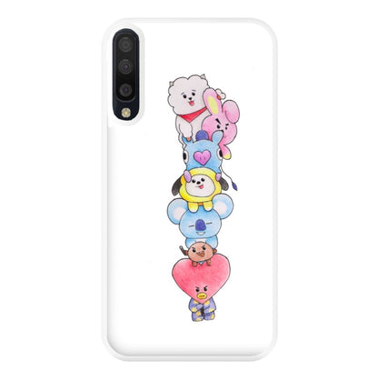 K-Pop Band BT21 Drawing Phone Case