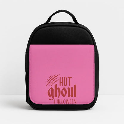 Hot Ghoul Halloween Insulated Lunch Bag