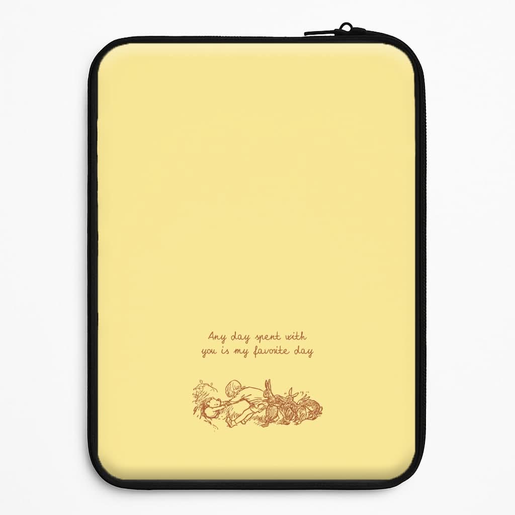 Any Day Spent With You Laptop Sleeve