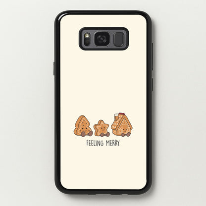 Gingerbread Plushies Quote Galaxy S8 Plus Case
