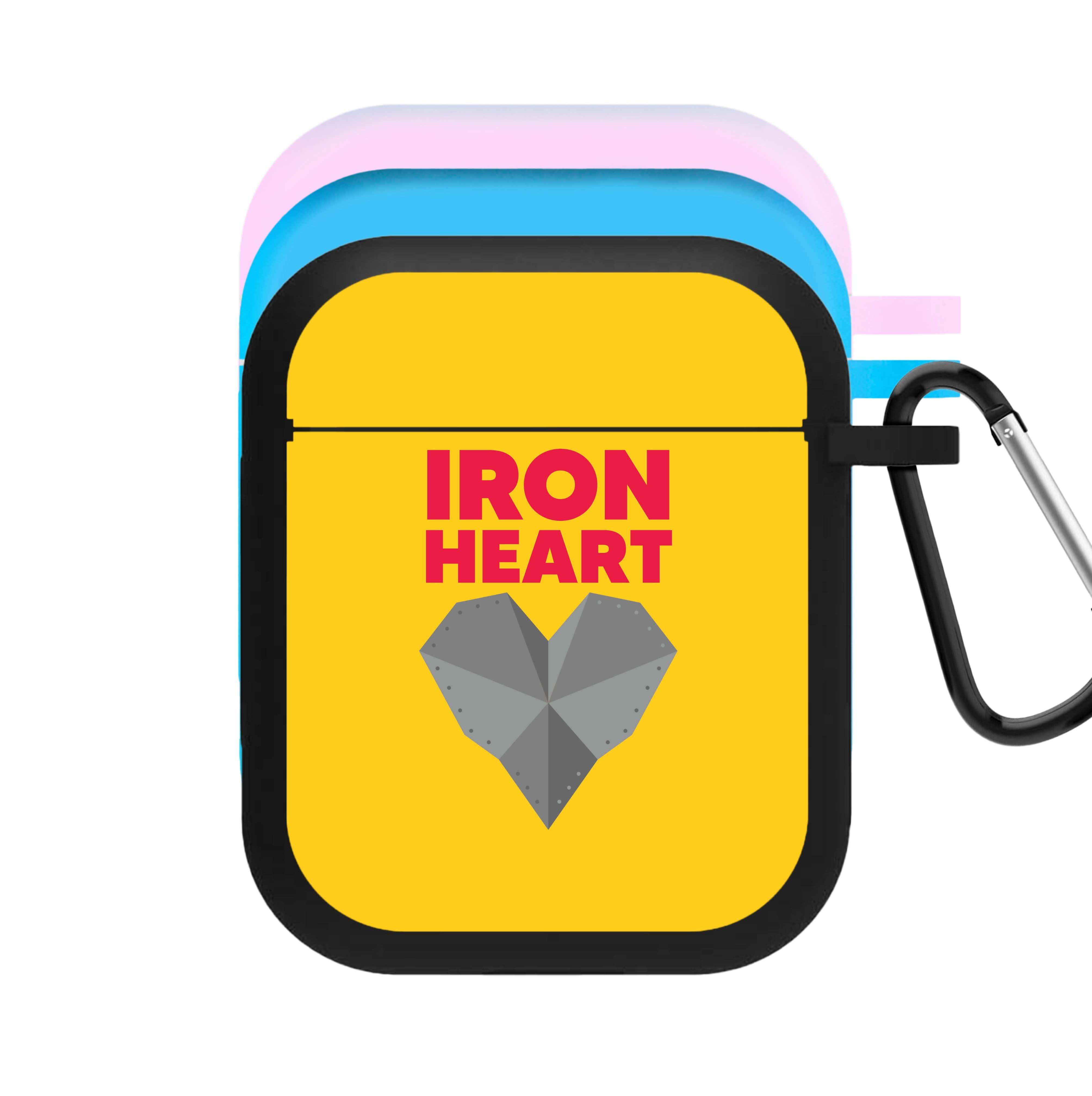 Metal Heart AirPods Case