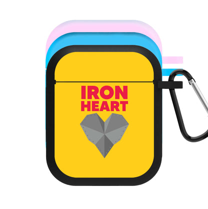Metal Heart AirPods Case