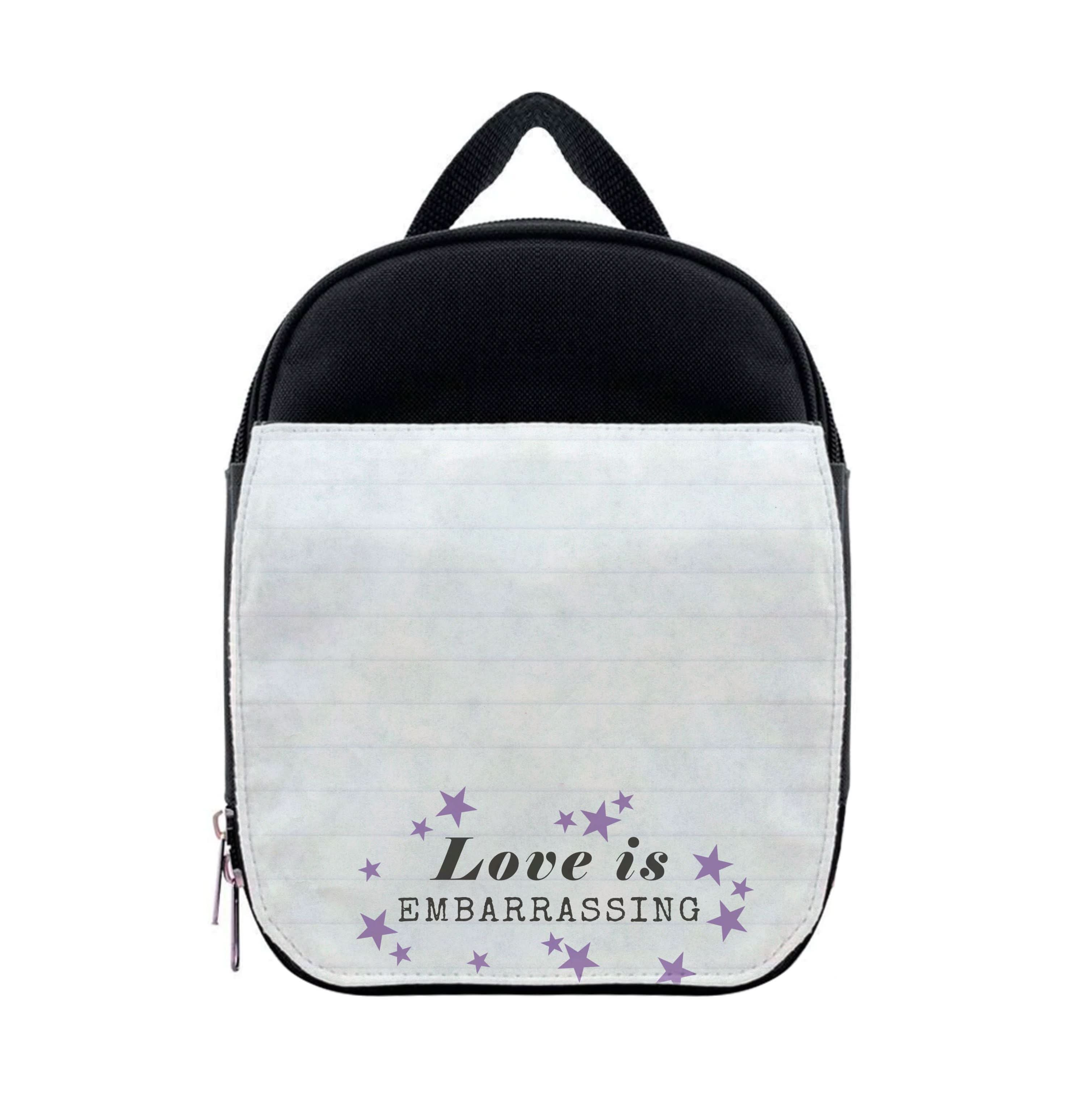 Love Is Embarrassing Note Lunchbox