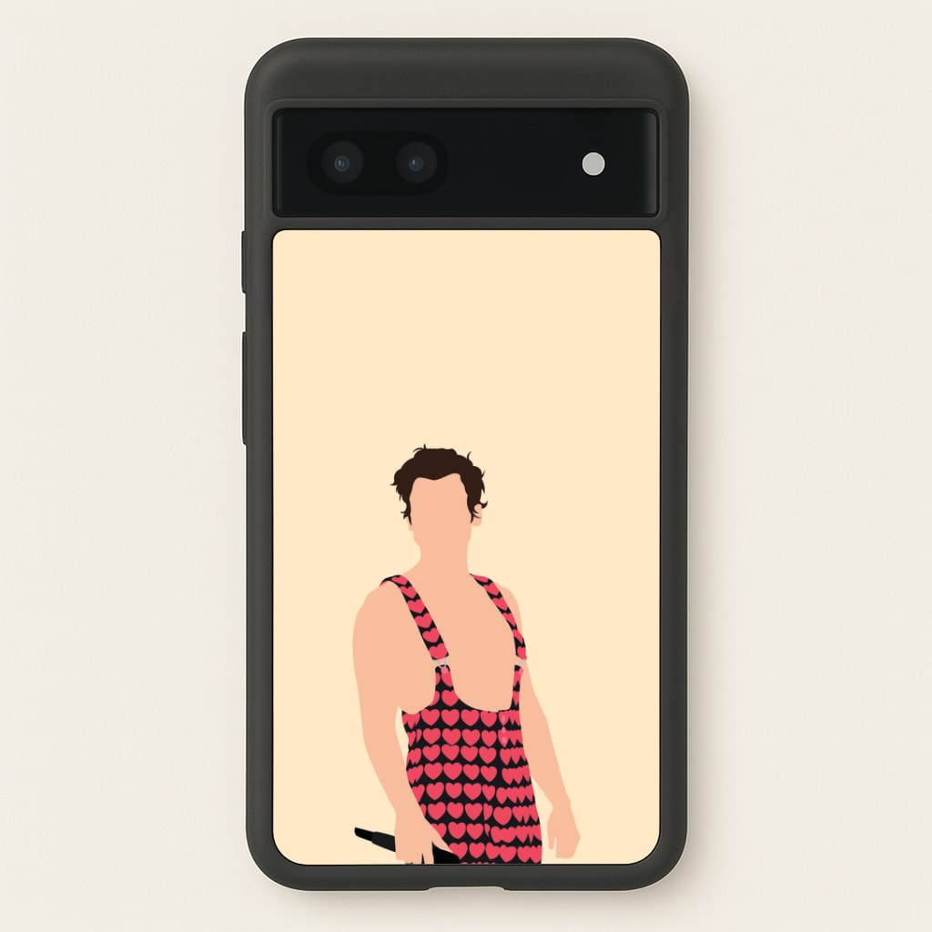 Harry Heart Jumpsuit Google Pixel 7a Case
