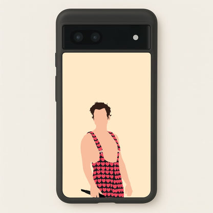 Harry Heart Jumpsuit Google Pixel 6a Case