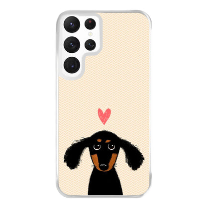 Dachshund Puppy Love Phone Case